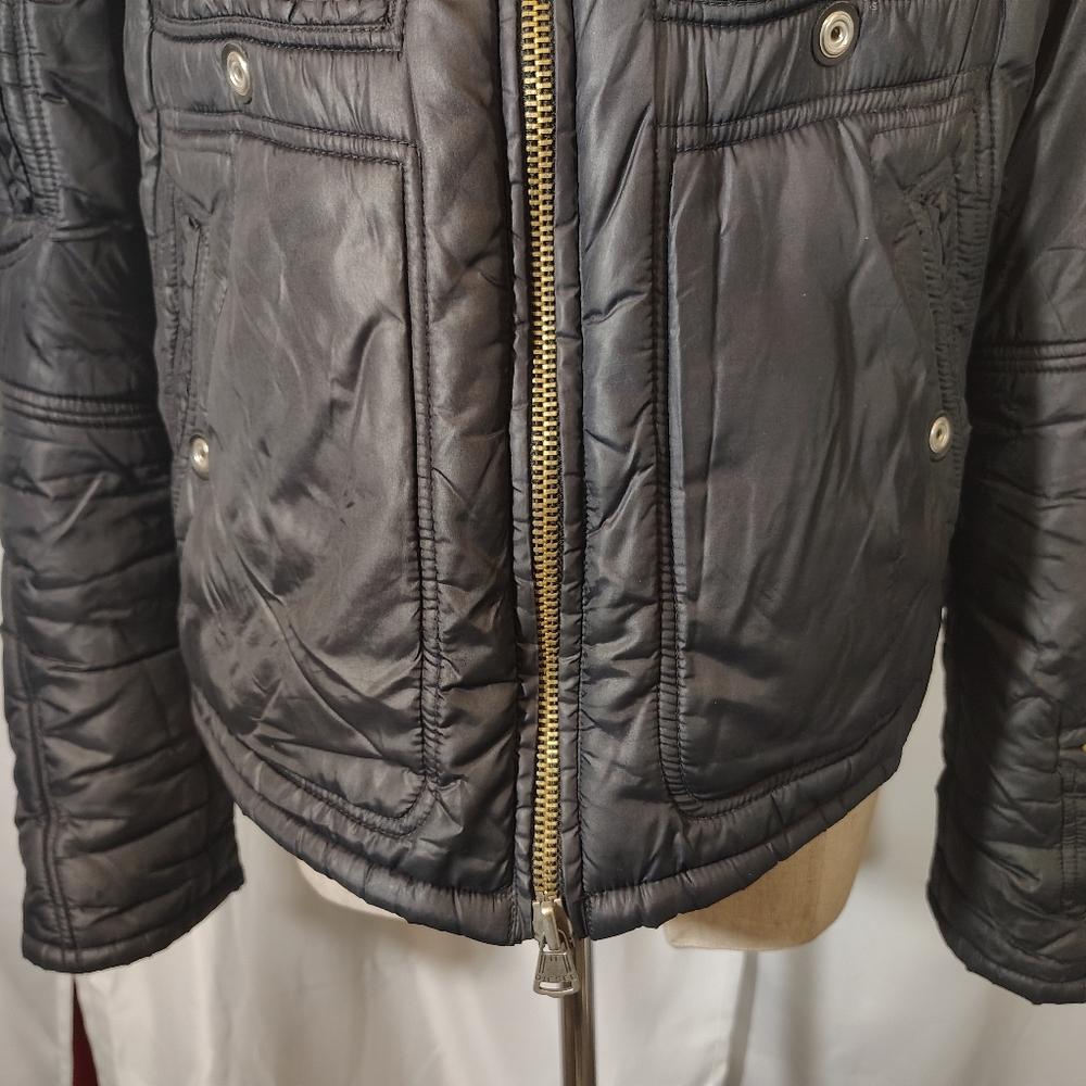 Diesel Light Weight Jacket, Nordstrom's Women ,ZipUp, Black, Zip Pckts, XXL - Picture 7 of 16